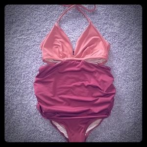 A Pea in the Pod maternity swimsuit